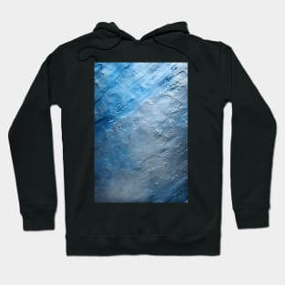 Blue Ice - An abstract texture for artistic walls ! Hoodie